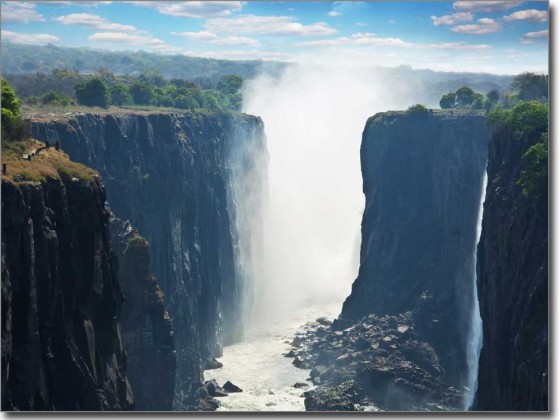 Preview: Foliendruck Tosender Wasserfall