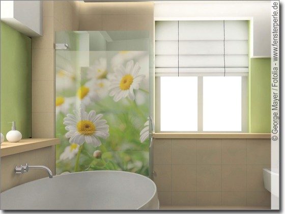 Preview: Fensterbild Margeriten