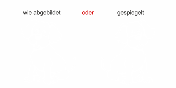 Preview: Fensteraufkleber Hundebaby