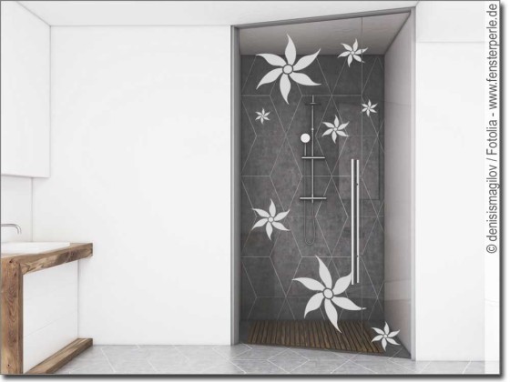 Preview: Glasdekor Set Flowers Preview: Glasdekor Set Flowers