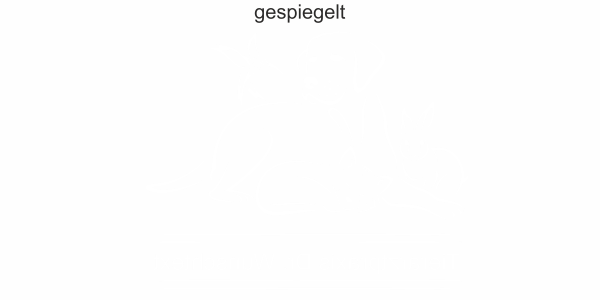 Preview: Glastattoo für Tierarztpraxis mit Wunschtext - Ansicht Ausrichtung mit Farbauswahl