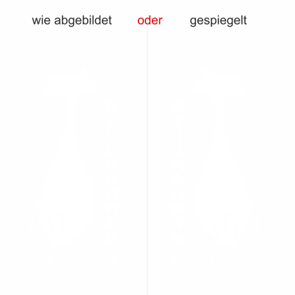 Preview: Fensterdeko Aufkleber Willkommen mit Katze - Ansicht Farbauswahl