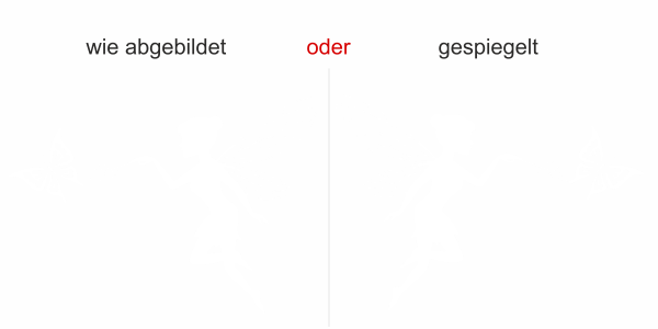 Preview: Glasdekor Zauberfee - Ansicht Wunschfarbe