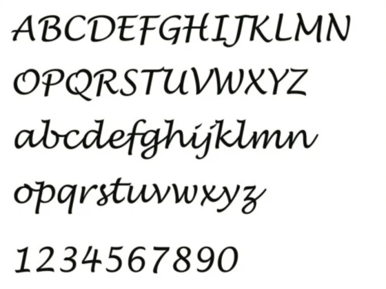 Preview: Glasdekorfolie Tierarztpraxis - Ansicht Schreibschrift zur Wunschtexgestaltung 1.Zeile