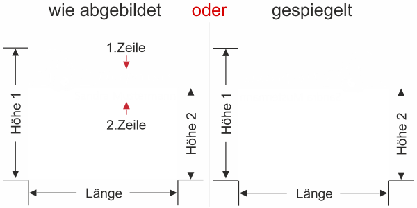 Preview: Glasdekorfolie Tierarztpraxis - Ansicht Farbauswahl