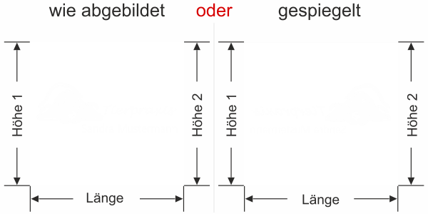 Preview: Glasdekorfolie Tierarztpraxis - Ansicht Farbauswahl