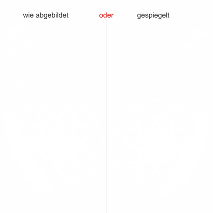 Preview: Glasdekorfolie Traumfänger mit Feder Preview: Glasdekorfolie Traumfänger mit Feder