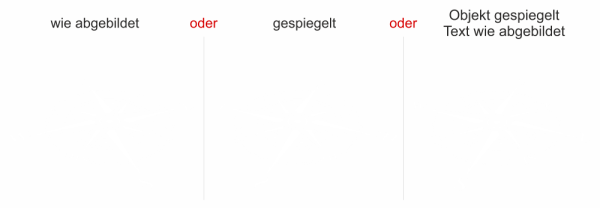 Preview: Glassticker Windrose - Ansicht Farbauswahl