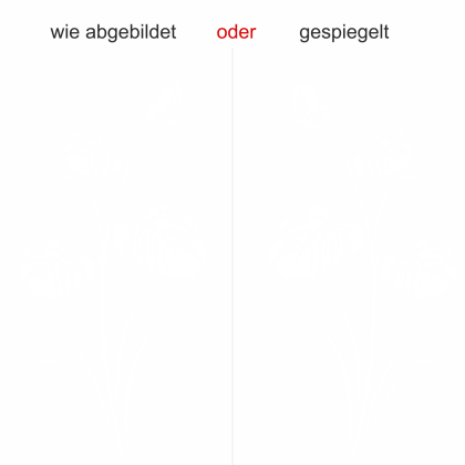 Preview: Glassticker Monstera - Ansicht Farbauswahl