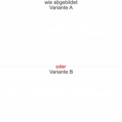 Glassticker Nürnberg - Ansicht Farbauswahl