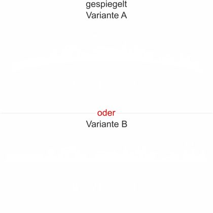 Glassticker Nürnberg - Ansicht Farbauswahl