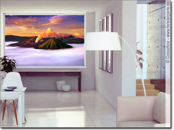 Preview: Glasdruck Mount Bromo