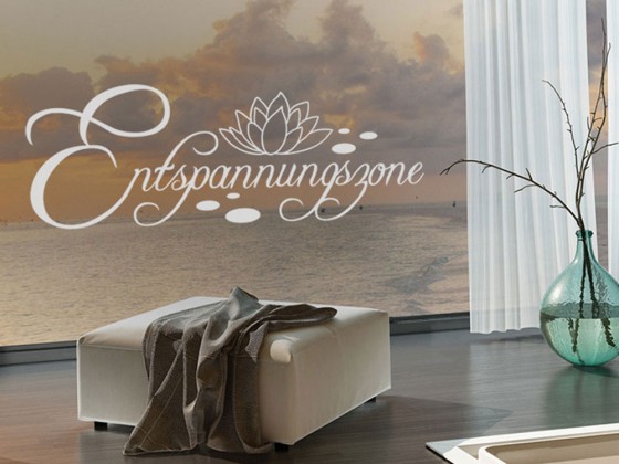 Glasfolie Entspannungszone