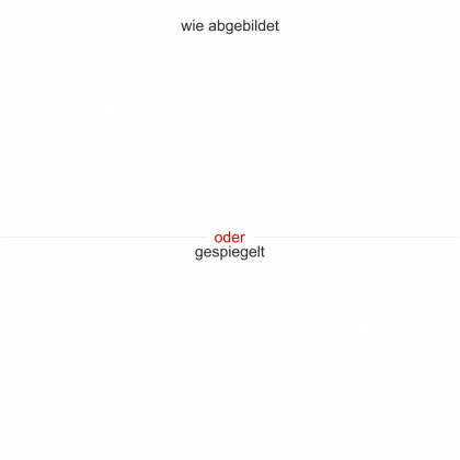 Preview: Glasfolie Make a Wish - Ansicht Farbauswahl