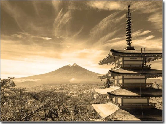Fotofolie Mount Fuji Japan