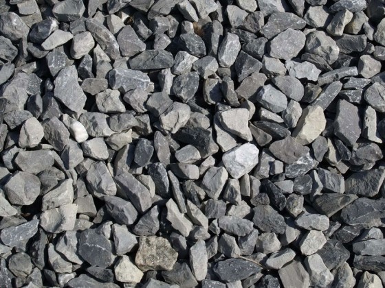 Fensterfoto Aufkleber graue Steine