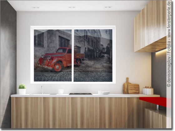 Preview: Fotofolie Altes Auto in Rom
