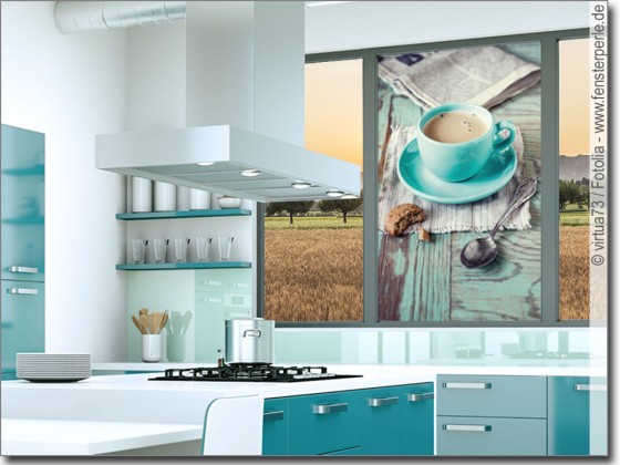 Preview: Fensterbild Kaffee