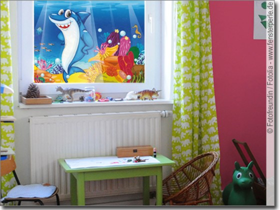 Preview: Kindermotiv Haifisch