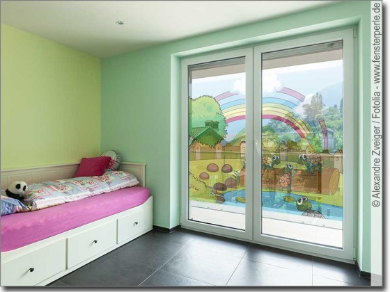 Preview: Fensterbild Folie Turtle Land Preview: Fensterbild Folie Turtle Land