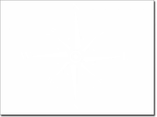 Glastattoo Kompass