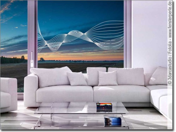 Preview: Glassticker Wellen Preview: Glassticker Wellen