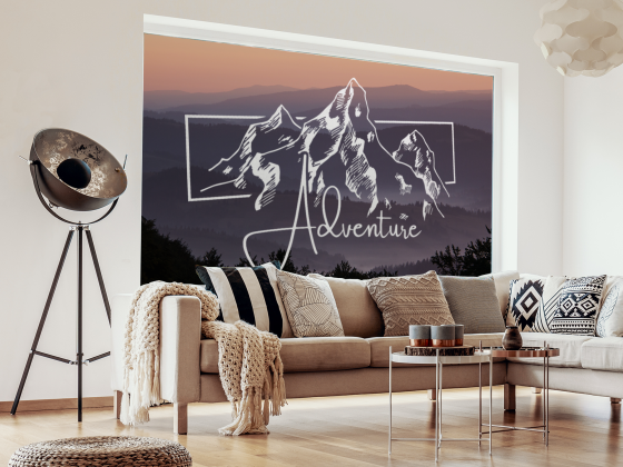 Preview: Glastattoo Abenteuer Berge