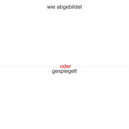 Preview: Glastattoo Bodybuilder - Ansicht Wunschfarbe