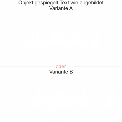 Preview: Glastattoo Dubai Skyline - Ansicht Ausrichtung mit Farbauswahl und Variante