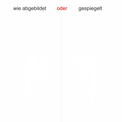 Preview: Glastattoo Elfe mit Wunschnamen - Ansicht Wunschfarbe