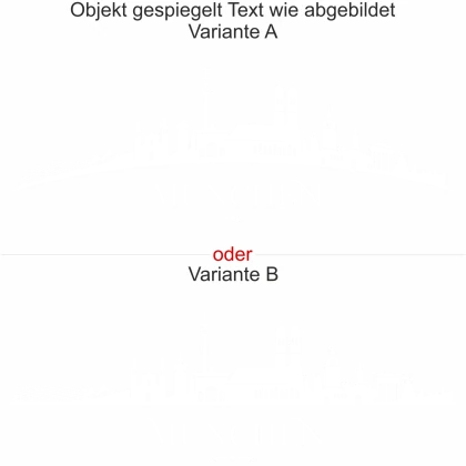 Glastattoo München - Ansicht Farbauswahl