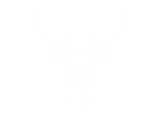 Preview: Glasdekor Origami Hirsch