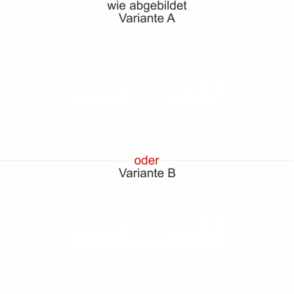 Preview: Glastattoo Paris - Ansicht Ausrichtung mit Farbauswahl und Variante