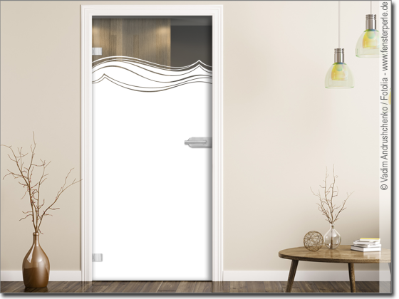 Preview: Glastür Blickschutzfolie Meer