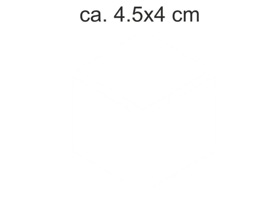 Glastür Sichtschutzfole Geometrische Würfel