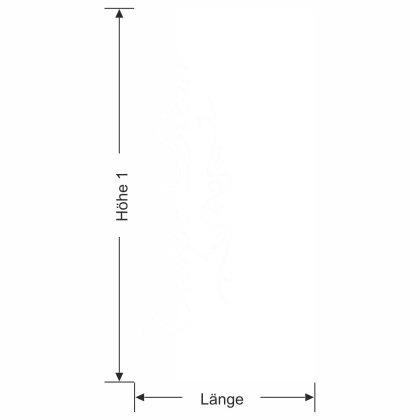 Glastür Sichtschutzfolie Carpe Diem - Ansicht Ausrichtung und Farbauswahl