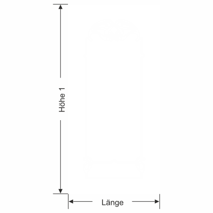 Preview: Glastür Sichtschutzfolie Jugendstil- Ansicht Ausrichtung und Farbauswahl