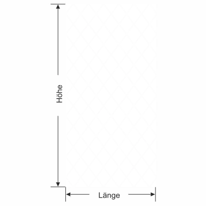 Glastür Sichtschutzfolie Rauten