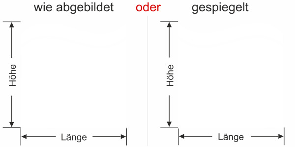 Preview: Glastür Sichtschutzfolie Welle mit Streifen