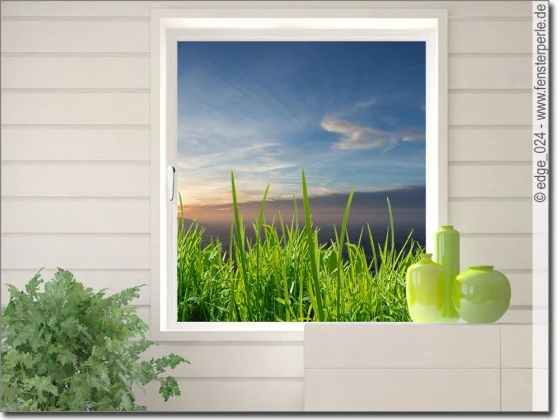Grasfolie für Fenster