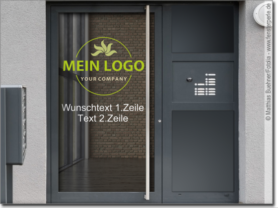 Preview: Ihr Logo mit Wunschtext - Ansicht Farbauswahl