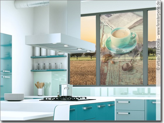 Preview: Fensterbild Kaffee