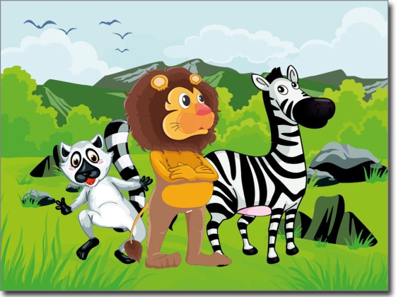 Preview: Fensterbild Madagaskar Preview: Fensterbild Madagaskar