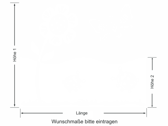 Preview: Blickdichte Folie Vielfalt