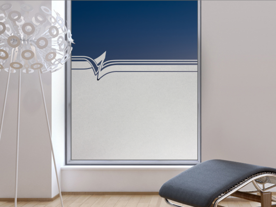 Preview: Milchglasfolie Modern Art