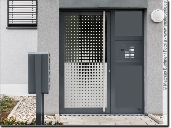 Preview: Sichtschutzfolie Modernes Kreisdesign