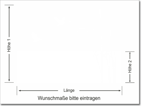 Preview: Fensterfolie Störche im Schilf Preview: Fensterfolie Störche im Schilf