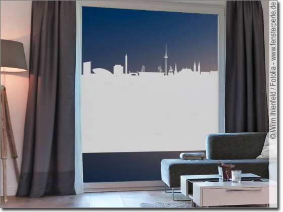 Preview: Sichtschutzfolie Skyline Bremen Preview: Sichtschutzfolie Skyline Bremen