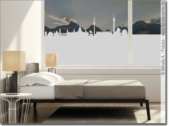 Preview: Sichtschutzfolie Skyline Hannover