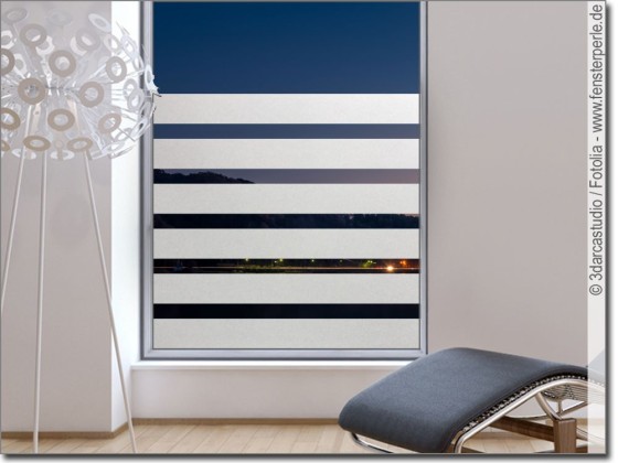 Milchglasfolie Streifen 10/5